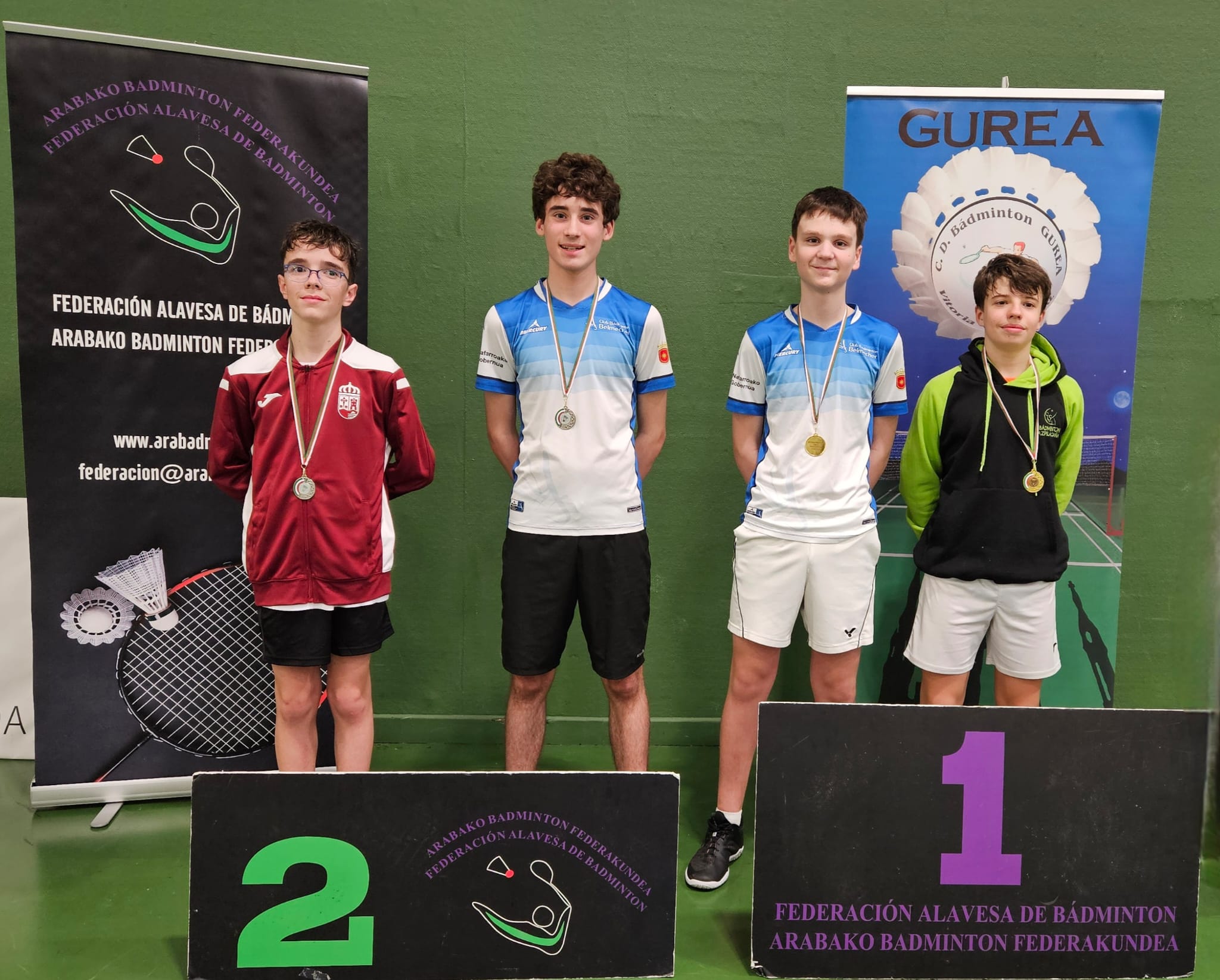 Nuevas medallas para los clubes navarros en las distintas competiciones del fin de semana (16 y 17 de marzo)